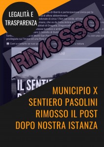 sentiero pasolini rimossp